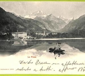 ad4676 - SWITZERLAND Schweitz - Ansichtskarten VINTAGE POSTCARD - Le Prese -1903