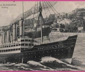 ah6974  - GERMANY - VINTAGE POSTCARD Ansichtskarten - Gruss aus Blankenese