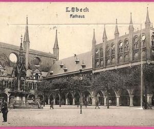ah6981  - GERMANY - VINTAGE POSTCARD Ansichtskarten - Lubeck