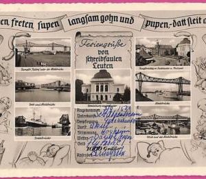 ah6989  - GERMANY - VINTAGE POSTCARD Ansichtskarten - Kiel