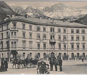 40458  CARTOLINA d'Epoca - BOLZANO Città : HOTEL VICTORIA