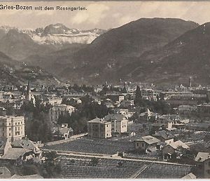 40461  CARTOLINA d'Epoca - BOLZANO : GRIES - BOZEN