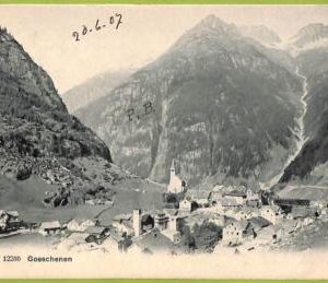 ad4437 - SWITZERLAND Schweitz - Ansichtskarten VINTAGE POSTCARD - Goeschenen