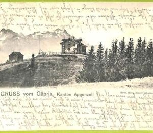 ad4424 - SWITZERLAND Schweitz - Ansichtskarten VINTAGE POSTCARD - Gabris - 1903