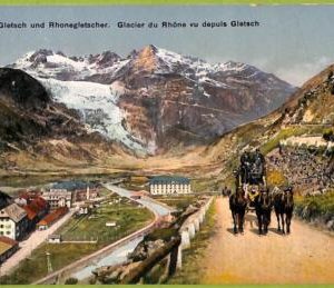 ad4425- SWITZERLAND Schweitz - Ansichtskarten VINTAGE POSTCARD - Gletsch