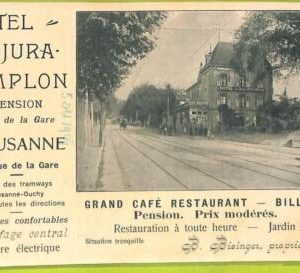 ad4577- SWITZERLAND Schweitz - ADVERTISING CARD - Jura