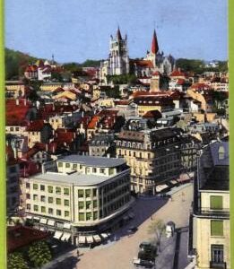 ad4539 - SWITZERLAND Schweitz- Ansichtskarten VINTAGE POSTCARD - Lausanne - 1931