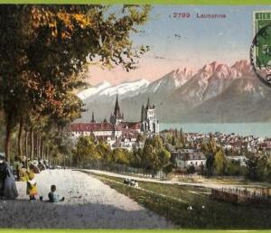 ad4540 - SWITZERLAND Schweitz- Ansichtskarten VINTAGE POSTCARD - Lausanne - 1912