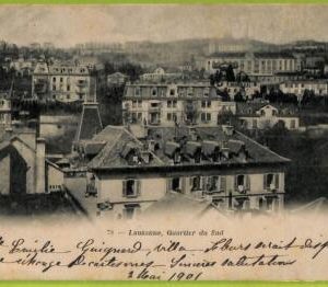 ad4541 - SWITZERLAND Schweitz- Ansichtskarten VINTAGE POSTCARD - Lausanne - 1901