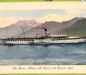 ad4678 - SWITZERLAND Schweitz - Ansichtskarten VINTAGE POSTCARD - Lac Leman-1947