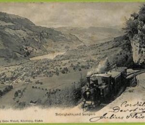 ad4615 - SWITZERLAND Schweitz- Ansichtskarten VINTAGE POSTCARD - Lungern - 1904