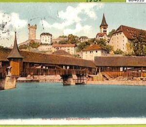 ad4618 - SWITZERLAND Schweitz- Ansichtskarten VINTAGE POSTCARD - Luzern - 1909