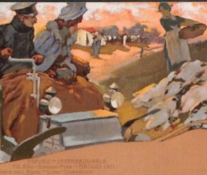 Lib0527 - CARTOLINA d'Epoca - PUBBLICITARIA Illustrata - HOHENSTEIN  Milano 1901