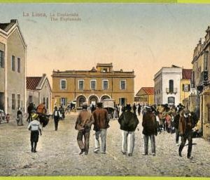 0747 - SPAIN - VINTAGE POSTCARD - La Linea - The Esplanade