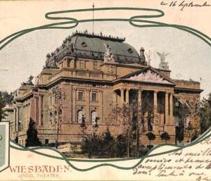 ab9327 - Ansichtskarten  POSTCARD-GERMANY Deutschland -  Wiesbaden 1901