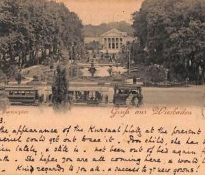 ab9329 - Ansichtskarten  POSTCARD-GERMANY Deutschland - Gruss aus Wiesbaden 1897