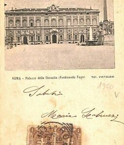 ab0607 - VINTAGE POSTCARD - ROME City: Palazzo della Consulta