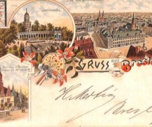 ac6250 -  Ansichtskarten VINTAGE POSTCARD - POLAND - Gruss aus  Breslau - 1901
