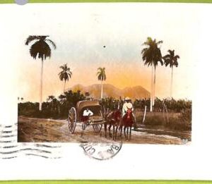 aa5917 - HABANA - Vintage Postcard - Volanta - 1931