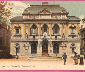 af9418 - FRANCE - VINTAGE POSTCARD Ansichtskarten - LYON THEATRE