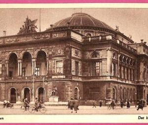 af9416 - Denmark - VINTAGE POSTCARD Ansichtskarten - 1949 - Kobenhavn THEATRE