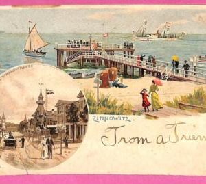 af8209 - GERMANY - VINTAGE POSTCARD Ansichtskarten - Zinniwitz