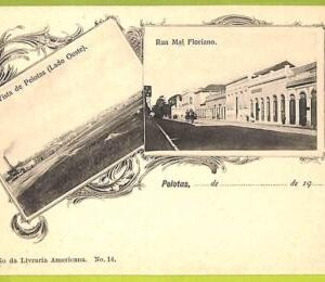 ah0096 - BRAZIL - VINTAGE POSTCARD -  Pelotas - Rua Mal Floriano