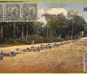ah0092 - BRAZIL - VINTAGE POSTCARD -  Manaos - 1913