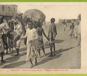 af4232 - DJIBOUTI - VINTAGE POSTCARD Ansichtskarten  - ETHNIC