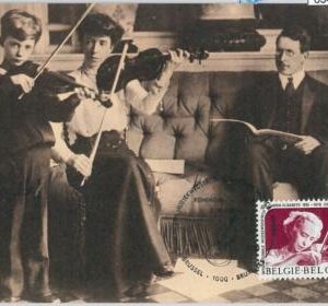 63488 -  BELGIUM - POSTAL HISTORY: MAXIMUM CARD 1976 -   Music