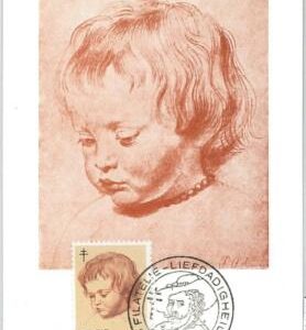 63410 -  BELGIUM - POSTAL HISTORY: MAXIMUM CARD 1963 -  ART antituberculosis