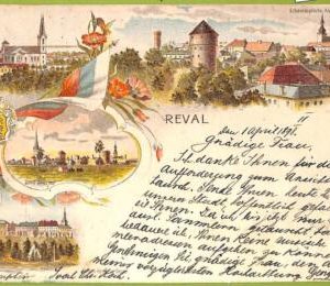 ae9579 - ESTONIA - Ansichtskarten VINTAGE POSTCARD -  Reval - 1898