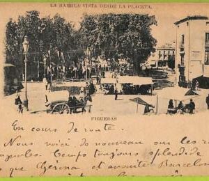 af3836 - SPAIN - VINTAGE POSTCARD - Figueras - 1901 - As Is