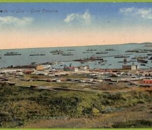 af3834 - SPAIN - VINTAGE POSTCARD - Gran Canaria - Puerto de la Luz