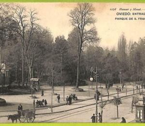 af3842 - SPAIN - VINTAGE POSTCARD - Oviedo - 1907