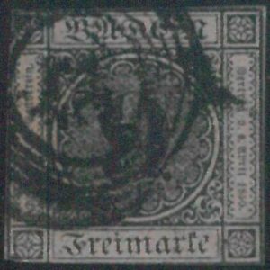 77897b - GERMANY Baden -  STAMP:  Michel  #  4b  - USED  - FINE