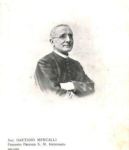 ab0935 - CARTOLINA D'EPOCA - MILANO Città : Gaetano Mercalli
