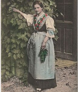 40805   CARTOLINA d'Epoca - BOLZANO - MERANO : COSTUME