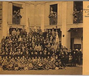 44297 -  CARTOLINA d'Epoca - CATANIA Città - ORATORIO SALESIANO anno 1912!