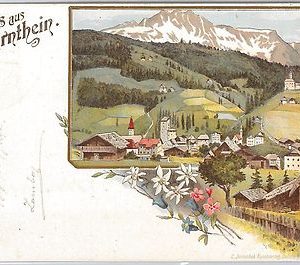 40917  - CARTOLINA d'Epoca - BOLZANO  -  GRUSS AUS Sarentino  Sarnthein 1897