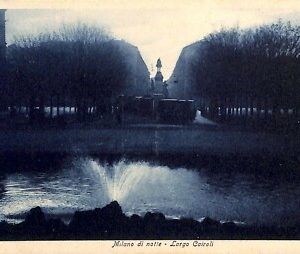 ab0959 - CARTOLINA D'EPOCA - MILANO Città : Largo Cairoli