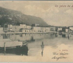 76712  - CARTOLINA d'Epoca -  LECCO Citta' :  PORTO  1900