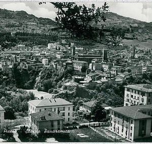 CARTOLINA d'Epoca ASCOLI PICENO città : PANORAMA 1955