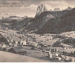 40825  CARTOLINA d'Epoca - BOLZANO  -  Ortisei 1935