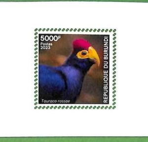 B1222 - BURUNDI - ERROR MISPERF Stamp Sheet - 2023 - Animals, Birds