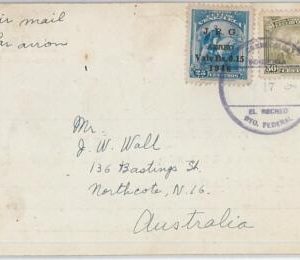 58731 - VENEZUELA - POSTAL HISTORY: POSTCARD to AUSTRALIA 1934