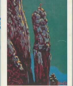 76733  - CARTOLINA d'Epoca ILLUSTRATA -  LECCO provincia -  La GRIGNETTA
