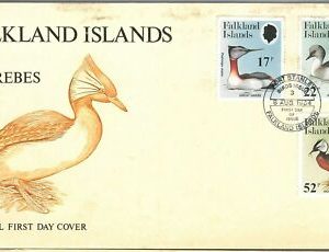 42911  - FALKLAND ISLANDS -  POSTAL HISTORY - FDC COVER -    BIRDS 1984