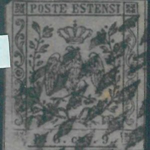 87692 - ANTICHI STATI: MODENA - Sassone GIORNALI  2  USATO  - BELLO!