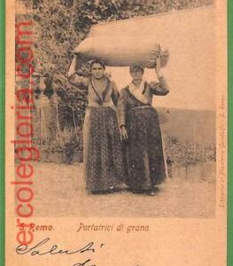 ah2428 - ITALY - VINTAGE POSTCARD  - San Remo - 1900 - Costumes, ETHNIC